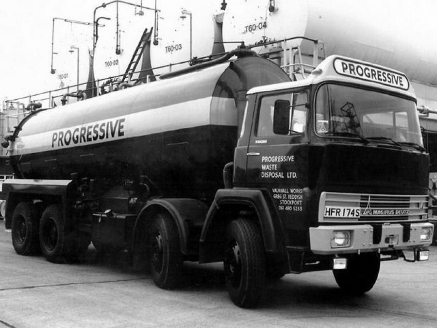  Magirus-Deutz 232D 30FK 8x4 Tanker 1974 года  (UK) (фото 1 из 1)